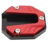 Side Stand Pad Aluminum Alloy (Red) Side Stand