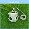 Pet Puppy Lead With Grid Print And Bow Decor For Pet Walking And Training