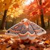 Плюшевая игрушка Hyalophora Cecropia Реалистичная Моль Цекропия Мягкие игрушки Энтузиасты насекомых Дети Рождественские подарки Декор для дома