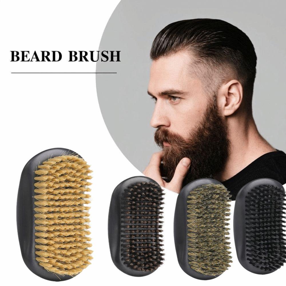 Dense Bristles Boar Bristle Brush Soft Bristles Hair Styling Brush Hairbrush Beard Cleaning