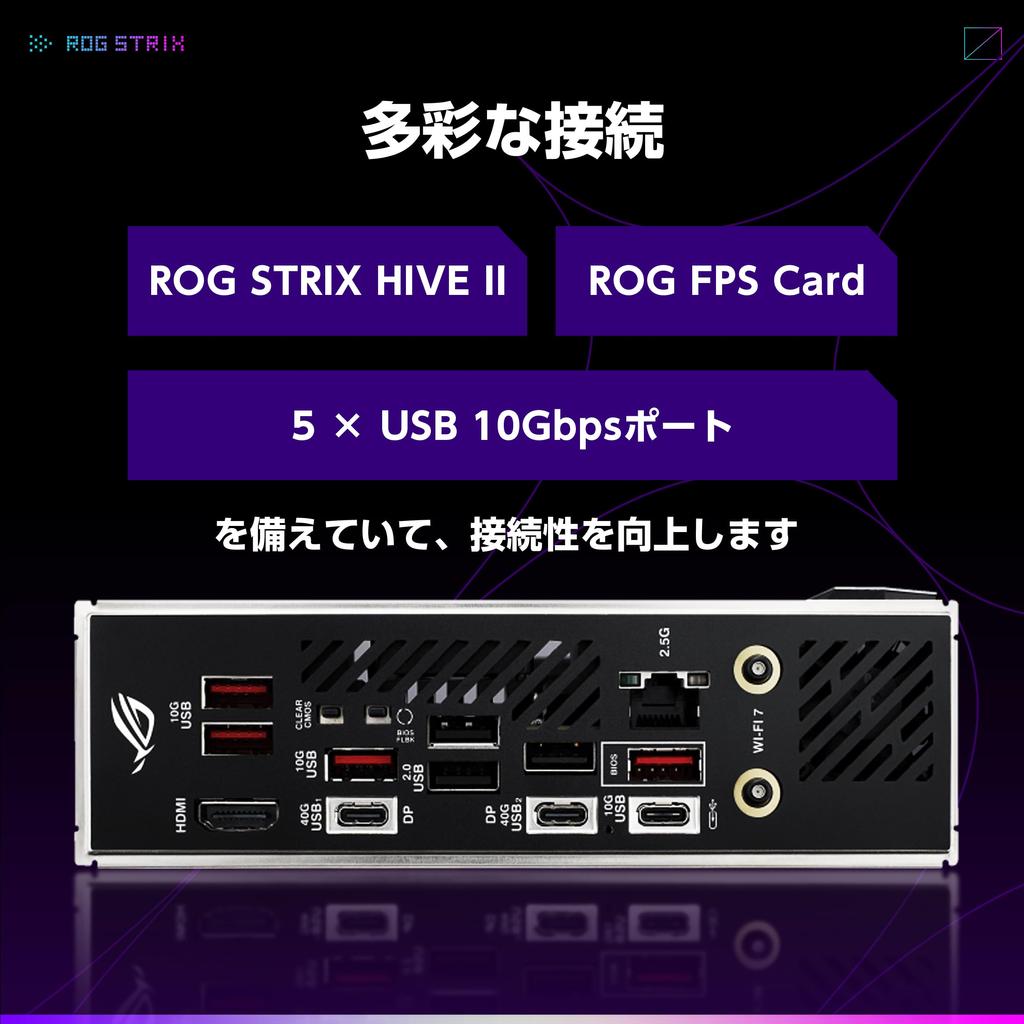 ASUS ROG STRIX GAMING WIFI AMD Ryzen 9000 Series AM5 совместимый чипсет X870 авторизованный дистрибьютор продукт X870-I Mini-ITX материнская плата/домашняя
