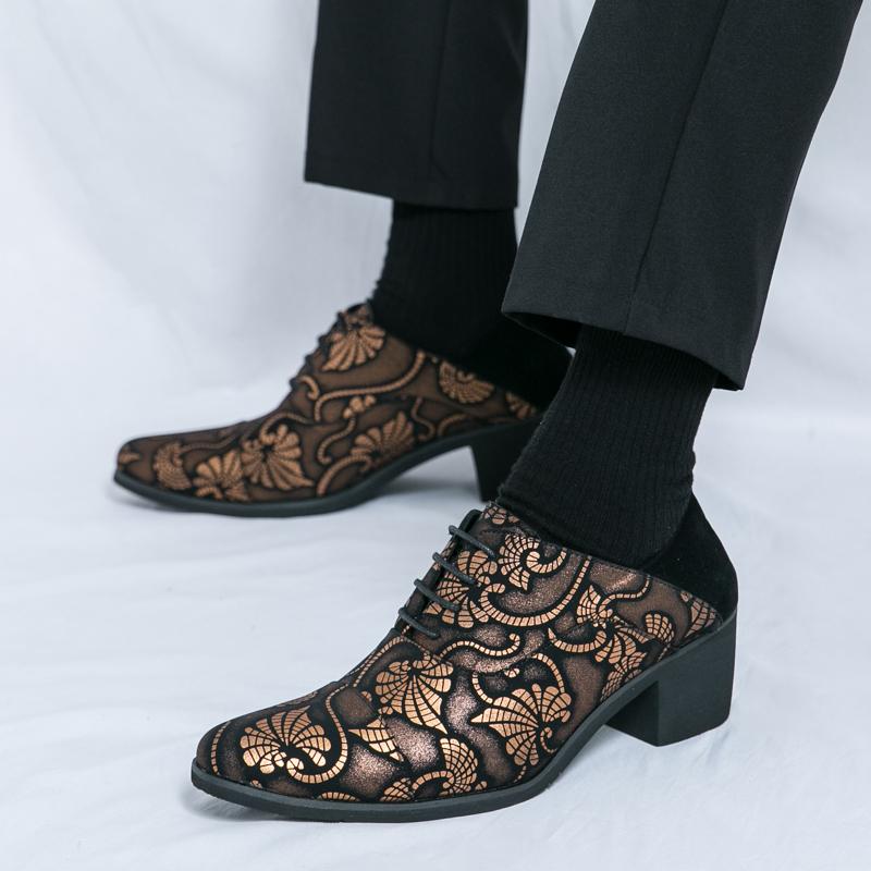 Men's Casual Business Leather Shoes Mens Luxury Brand Dress Office Shoes Men Wedding Party Oxfords Footwear New Chelsea