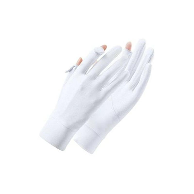 Дышащие перчатки с защитой от УФ-излучения, женские нескользящие тонкие солнцезащитные перчатки, летние, для езды на велосипеде на открытом воздухе, для вождения, быстросохнущие, моющиеся