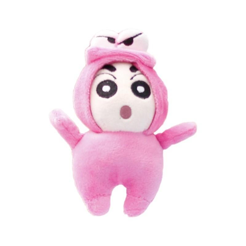 Adorable Crayon Shin-chan Plush Toy Cute Cartoon Doll Keychain Accessory For Kids