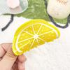 Creative Fruit Shape Hair Claw Clips Beautiful Acrylic Cartoon Fruits Hair Clips Woman Hair Accessories