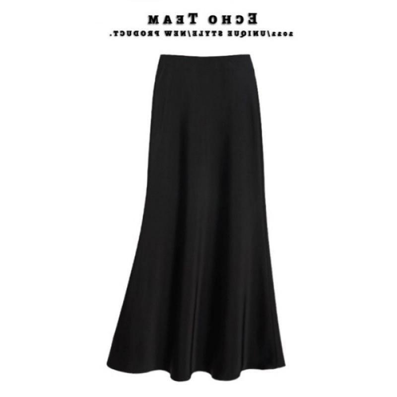 Elegant High-Waisted Midi Skirt With Draped Silhouette Slim Fit Fishtail 2026