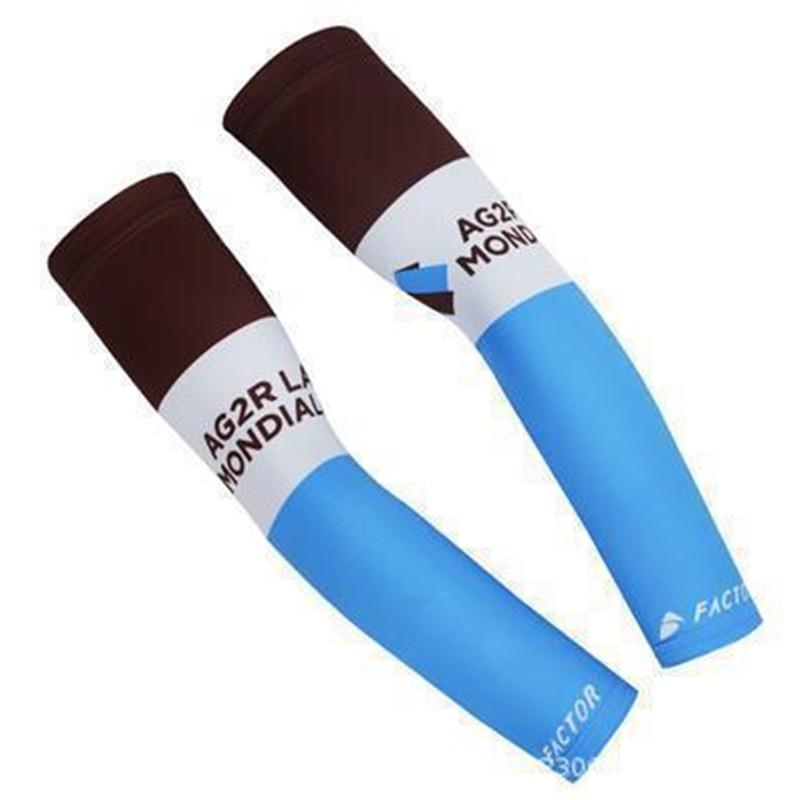 Cooling UV Protection Arm Sleeves Cycling Running Outdoor Sports Breathable Spandex Sun Guard Sleeve