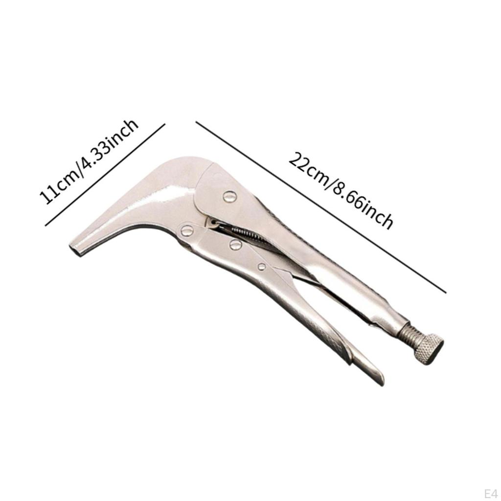 Плоскогубцы с изогнутыми под углом 90 градусов губками, сварочные фиксирующие плоскогубцы, инструмент, простой в использовании, зажим для листового металла