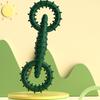 Собачья игрушка-погрызушка с шипами для чистки зубов, из мягкой резины TPR, интерактивная игрушка для питомца с язычком, игрушка для щенков при прорезывании зубов, снимает скуку и защищает десны