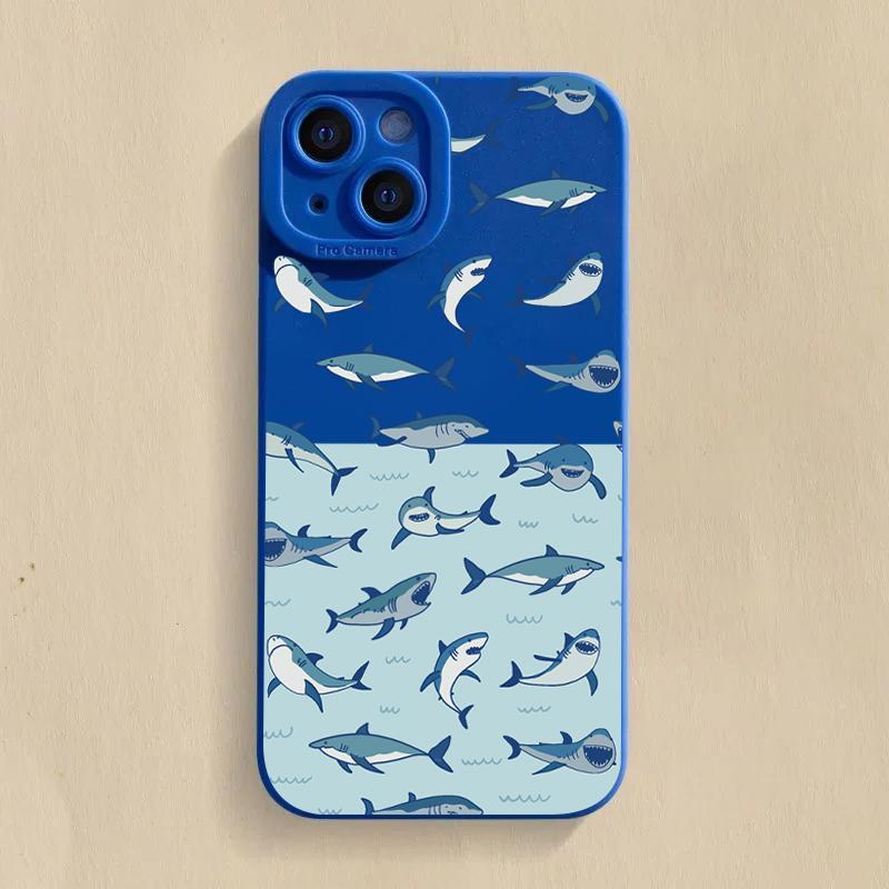 Силиконовый чехол для телефона с изображением плавающего кита для Samsung Galaxy A14 A34 A54 A33 A53 A05 S23 Ultra S22 Plus S21 FE, противоударный, мягкий чехол
