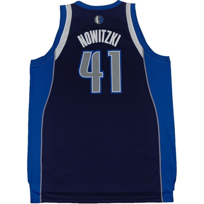 adidas X NBA Dallas Mavericks Swingman Fan Edition модная повседневная мягкая удобная простая баскетбольная майка мужская синяя 7912A-3MK-K9163