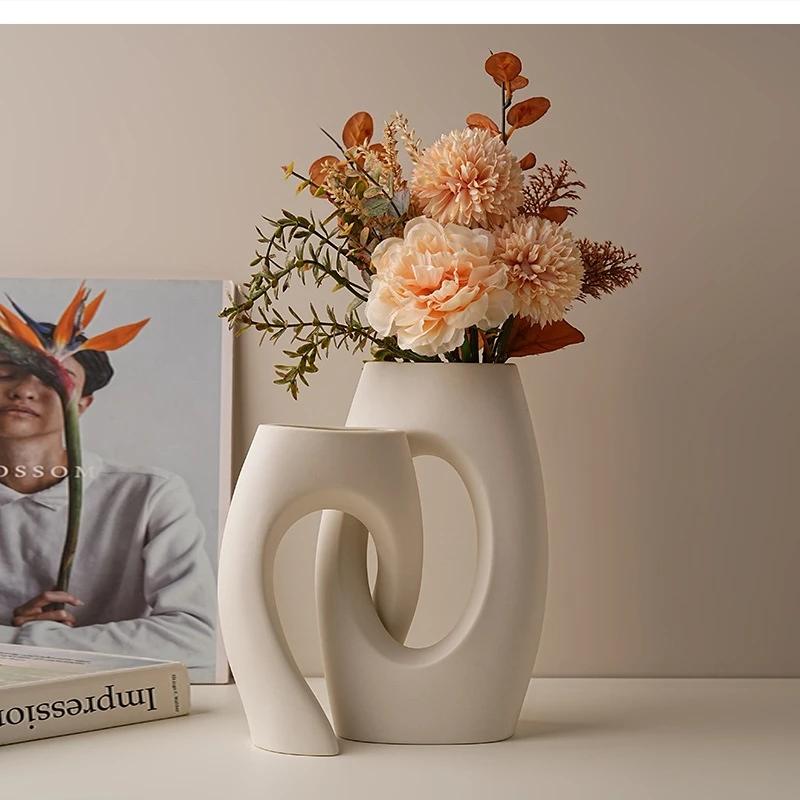 ceramic vase arranger decoration room accessories