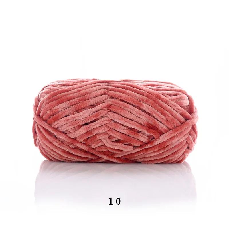 1 Pcs Velvet Hook Shoe Thread Scarf Yarn DIY Crochet Wool Thick Thread Warm Velvet Handmade Woolen Yarn