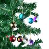 12PC Set Christmas Decoration Decorations Round Prism Tree Wedding 30mm Mini Flower Christmas Crystal Glass