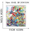 Autism Theme Embroidery Cloth Sticker Palm Computer Embroidery Label Cartoon Butterfly Love Patch Sticker Ironing