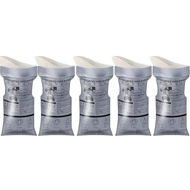 1/5 шт., наружные сумки для экстренного мочеиспускания, 700 мл, удобные сумки для мочи, дорожные мини-мешки