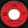 7inch Record PATTI PAGE - Ribbons And Roses 443429 Columbia 1965 US Folk Used