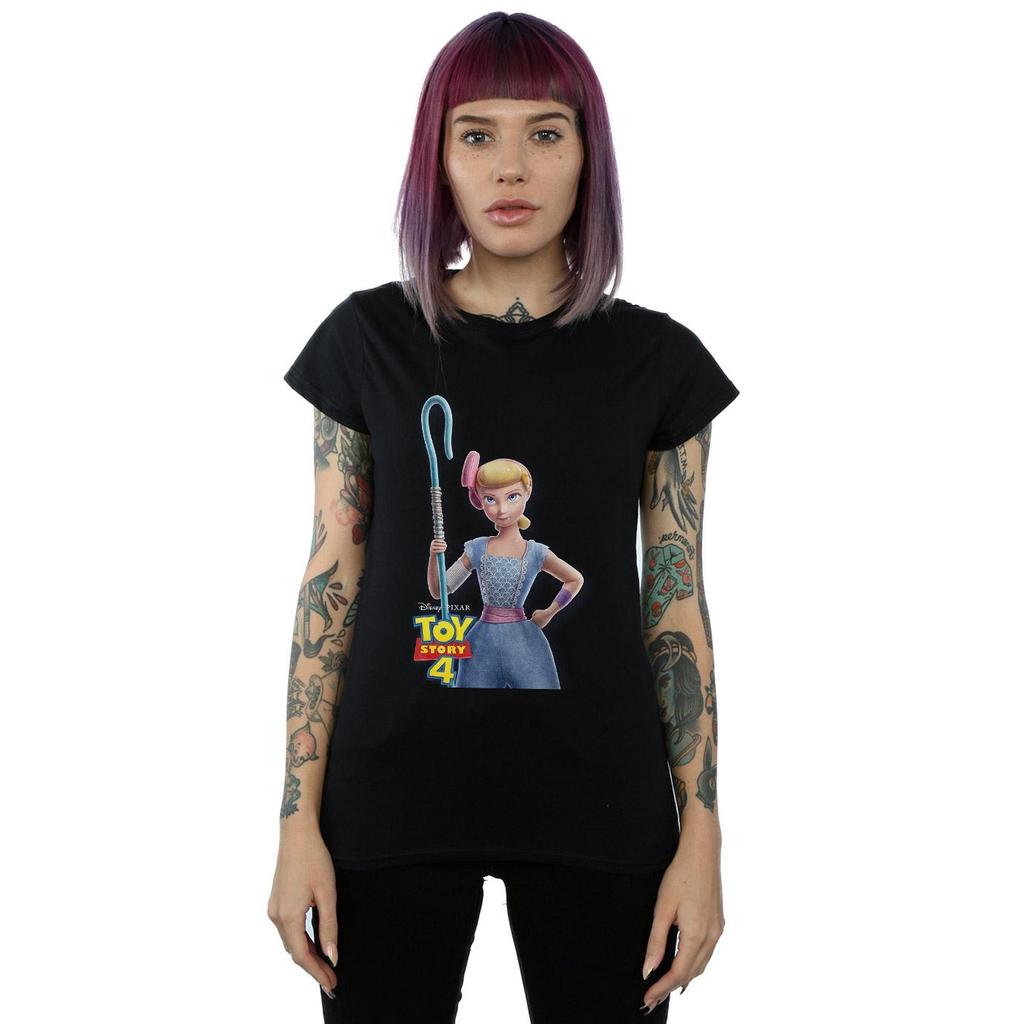 Disney Womens/Ladies Toy Story 4 Bo Peep Hook Cotton T-Shirt