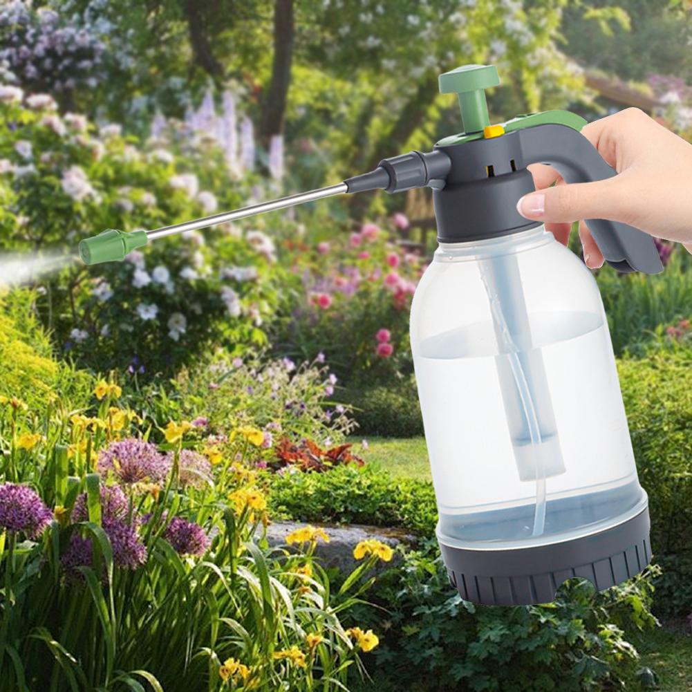 2/3л ручной распылитель воды под давлением, мойка автомобиля, чистка, дезинфекция, лейка, ручной воздушный насос, садовый опрыскиватель, распылитель для растений