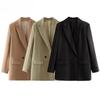 Women's Blazers Office Casual Blazer Woman Straight Outerwears FashionTailoring Blazers for Women Coats
