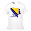Bosnia And Herzegovina Flag Country Map ITS IN MY DNA Men Women Tshirt Boys Tees T Shirt Hip Hop Tshirts XS5XL 100 Cotton