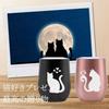 Cat Gift Mug, Cat Lover's Gift, Cat-Patterned Gift, Popular Gift for Birthdays, Valentine's Day, Couples' Gift, Stainless Steel Tumbler with Lid, Insu