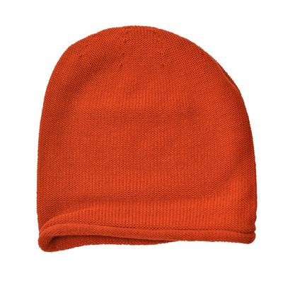 Nakota Новая Стандартная Вязаная Шапка-Бини Размер Оранжевая Подворачивающаяся Шапка, Унисекс, M, (61)