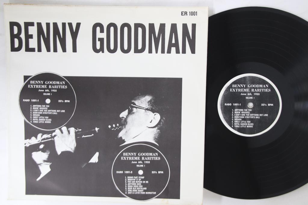 LP Пластинка БЕННИ ГУДМЕН - Чрезвычайная редкость 6 июня 1935 г. Том RABG1001 НИКАКОЙ Неизвестный Джаз Б/У