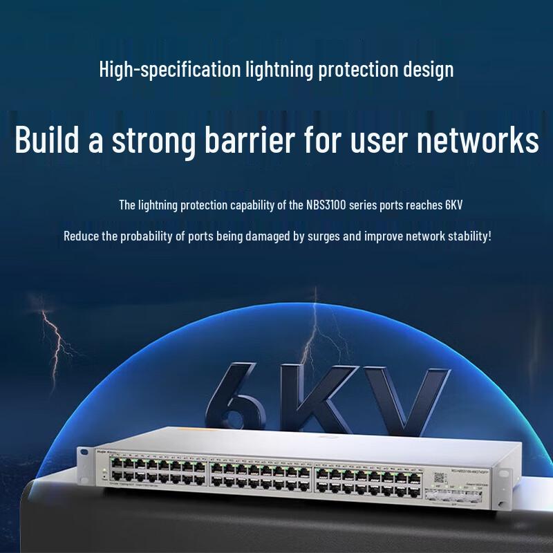 Ruijie RG-NBS3100-48GT4SFP 48-Port Gigabit Managed Access Switch