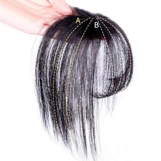 Talos Fashion 3D Air Fringe Ультратонкий бесшовный парик с искусственной челкой для наращивания волос