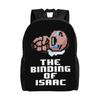 The Binding of Isaac 90s Teenage Backpack with Pocket Student Business Video Game Daypack Laptop Computer Shoulder Bag