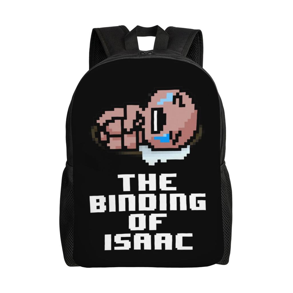 The Binding of Isaac 90s Teenage Backpack with Pocket Student Business Video Game Daypack Laptop Computer Shoulder Bag