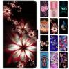 Чехол-бумажник Edge60Pro/Edge60 Fusion Flower для Moto G86 G56 G85 G55 G35 G05 G84 G54 G34 G24 Fundas Кожаная обложка Чехол для телефона Capa