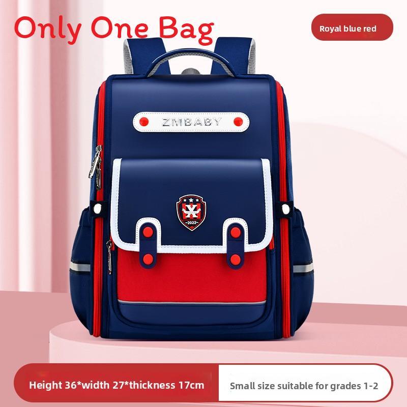 Sesame Baby School Backpack For Kids With Breathable Pu Material And Air Cushion Straps