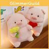 Cartoon Pig Tulip Plush Toy Cute Animal Doll Room Decoration Child Gift Holiday
