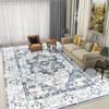 Boho Style Carpet Living Room Antiskid Easy Cleaning Sofa Tables Mat Fluffy Soft Office Lounge Rug Large Area Machine Washable