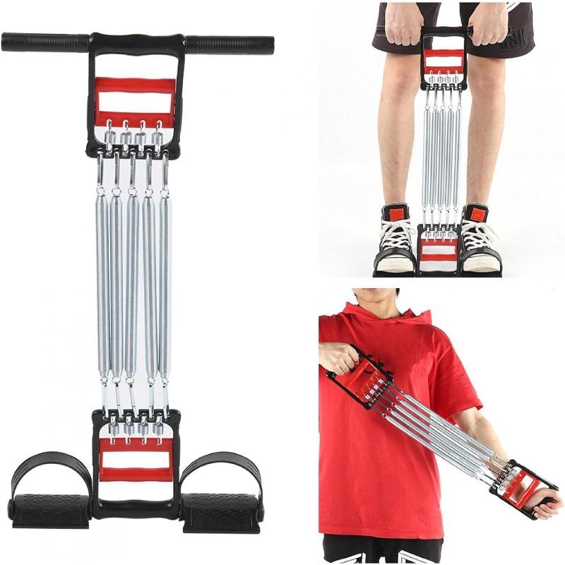 3 в 1 Эспандер с пружинным натяжителем для тренировки рук, грудной эспандер, многофункциональный фитнес-тренажер для мышц