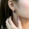 Модные Асимметричные Серьги-Гвоздики из Нержавеющей Стали в Форме Цветка, Звезды, Тигрового Глаза, Персонализированные Винтажные Серьги для Девушек, Нишевые Серьги