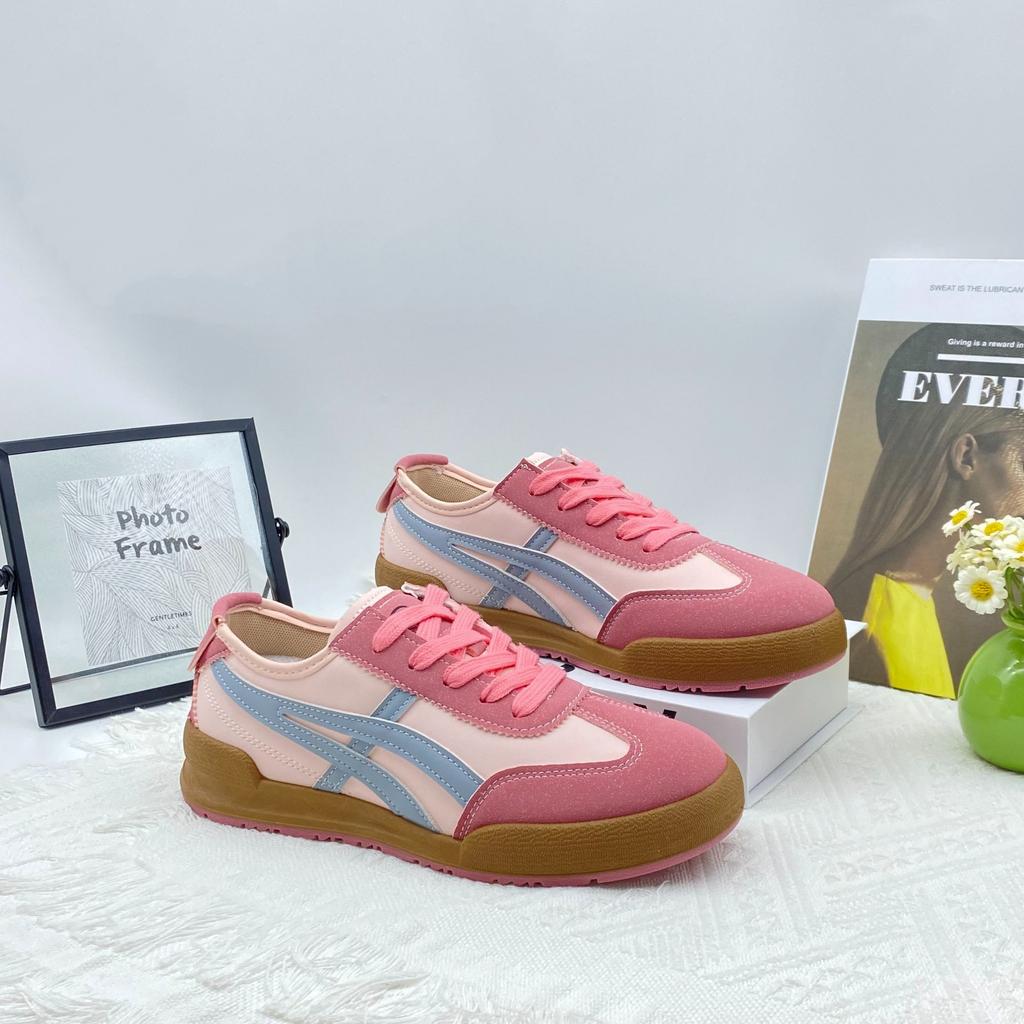 2025 Spring and Summer New German Training Sports and Leisure Board Shoes Niche Versatile Explosion Original Forrest Gump Shoes White Shoes Women's