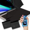 CLEAN SCREEN WIZARD Салфетка из микрофибры для очистки экрана Совместима с 2 черными накладками на клавиатуру MacBook Pro 14" Компьютер/ноутбук,