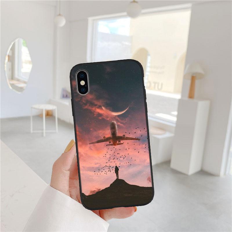 QT1 Красный Самолет Новый Высококачественный Чехол для Телефона для OPPO A3 Pro A40 A60 A80 A15 A15S A16 A16S A12 A16K A17 A17K A53 A53S A54 A54S A58