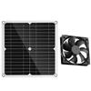 Solar Exhaust Fan 12W Mini Ventilator Solar Panel Powered Fan Air Extractor for Dog Chicken House Farm Shed RV Greenhouse Fan