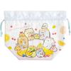 Мешочек на шнурке для ланча с персонажами Sumikko Gurashi, с алюминиевой подкладкой CA13502