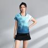 Quick-Dry Breathable Badminton Sport Set Unisex Short Sleeve Top Shorts Tennis Pickleball Running Gym