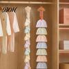 Hat Hooks for Closet Organizer Rack, Multi Clip Cap Holder, Hanger Hook Storage Baseball Knitted Hat, Strap Bedroom Dorm Adhesive Holder