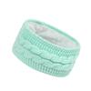 Soft & Cozy Ribbed Fleece Knit Elastic Headbands Warm Ear Warmer for Women with Classic Bowknot Design
