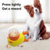 2-in-1 Interactive Dog Treat Dispensing Toy Duck/Cat Shaped Food Puzzle Slow Feeder Toy for Small Medium Dogs Promotes IQ Training