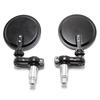 Karun Motorcycle Mirror, Universal Motorcycle Mirror, Bar End Mirror, CNC Round Shape, Left and