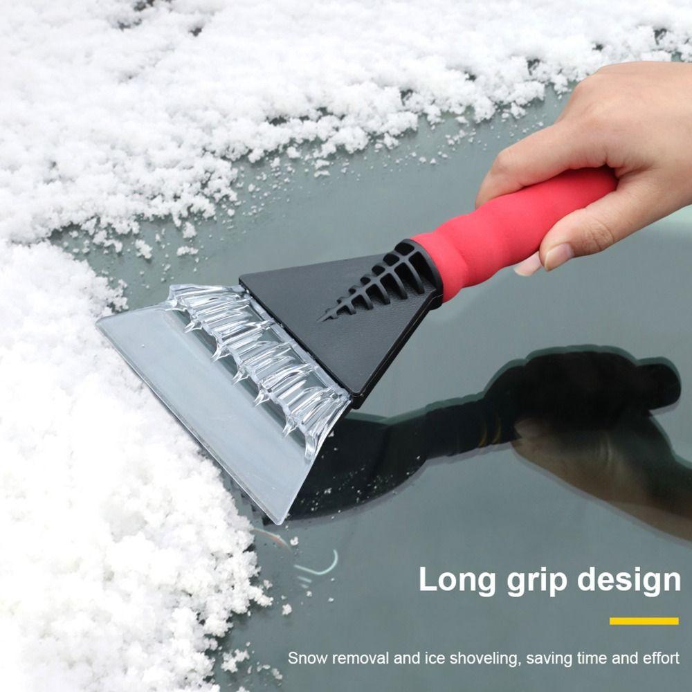 Telescopic Winter Snow Scraping Shovel Plastic Ice Scraper Hot Car Windscreen Snow Removal Shovel