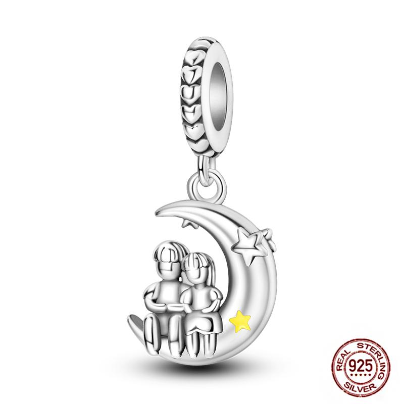 Woman Retro Copper Animal Tree Of Life Charms Beads Loveheart Fit Original Pendant Bracelet Diy Jewelry Making Gift